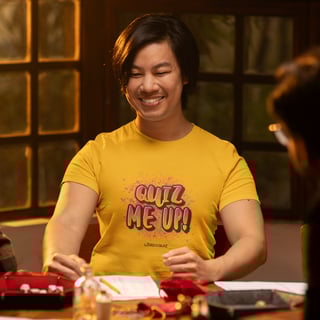 Nome do produto Camiseta Quiz Me Up! Lord of the Quiz