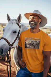 Nome do produtoCamiseta Quality Mundo Diferenciados Cowboy Town