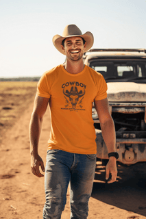 Nome do produtoCamiseta Prime Mundo Diferenciados Cowboy Skull