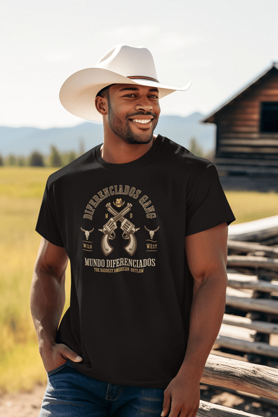 Camiseta Pima Mundo Diferenciados Wild West