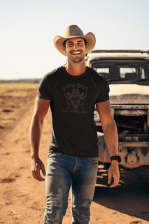 Nome do produtoCamiseta Prime Mundo Diferenciados Cowboy Skull