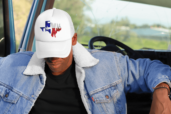 Boné Mundo Diferenciados Americano com Tela Texas Vintage