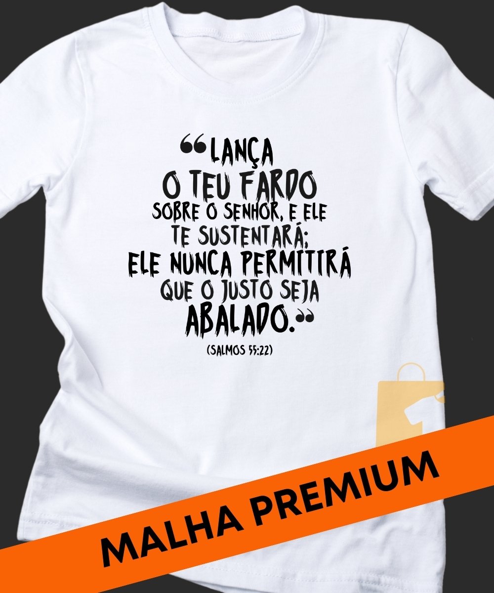 Nome do produto: CAMISETA SALMOS 55 22 