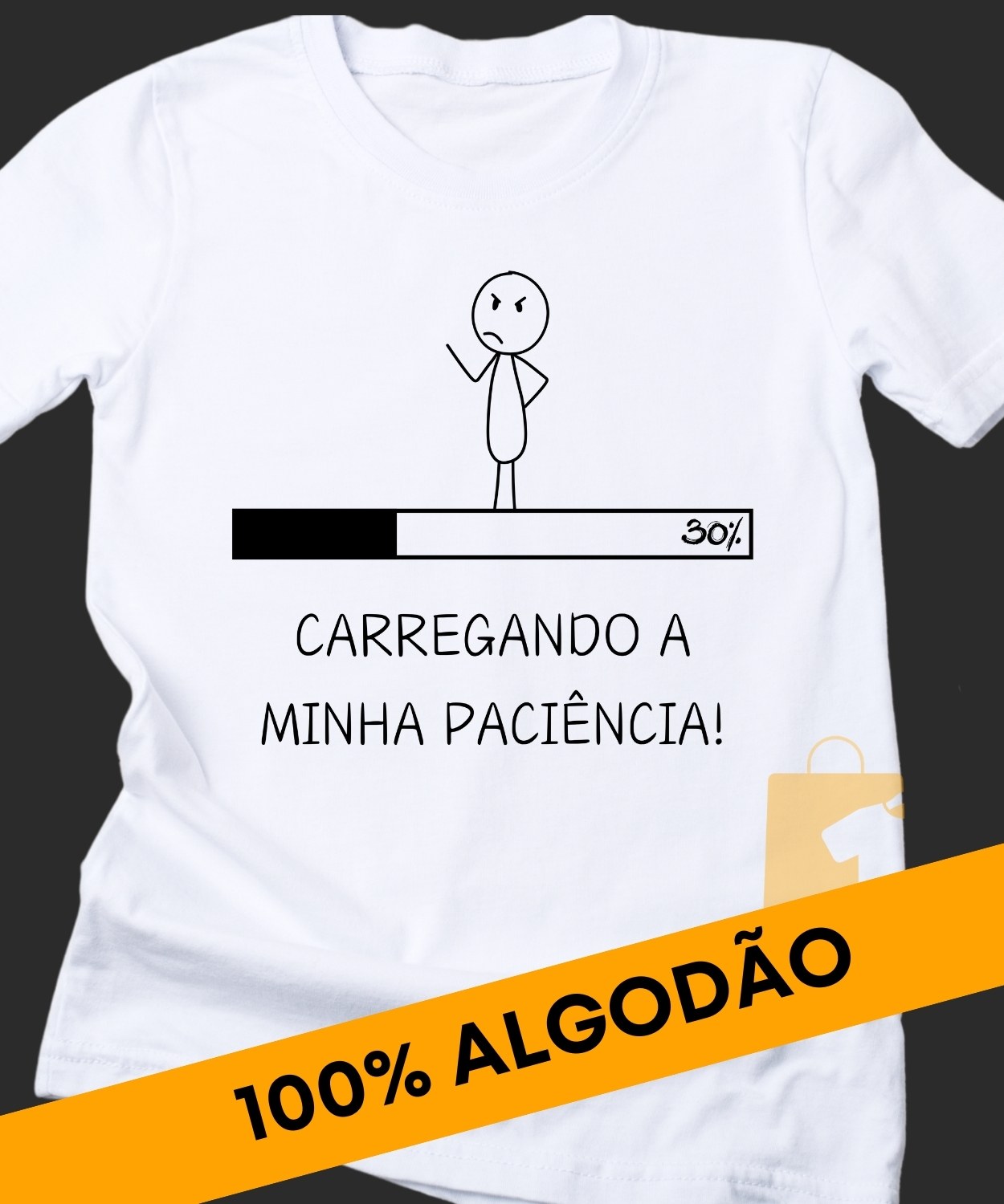 CAMISETA PARA PESSOA MAL HUMORADA UNISEX 