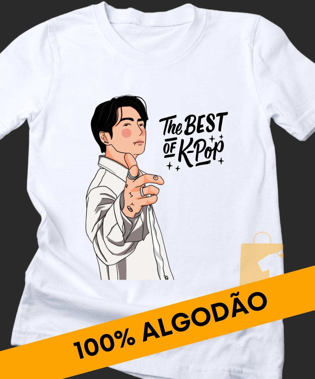 CAMISETA JEON JUNGKOOK THE BEST OF K-POP