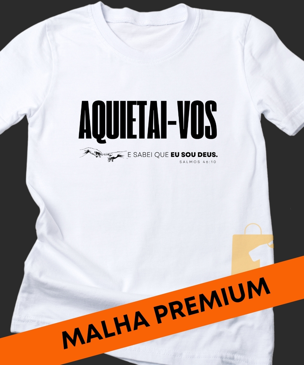 CAMISETA SALMOS 46 10 