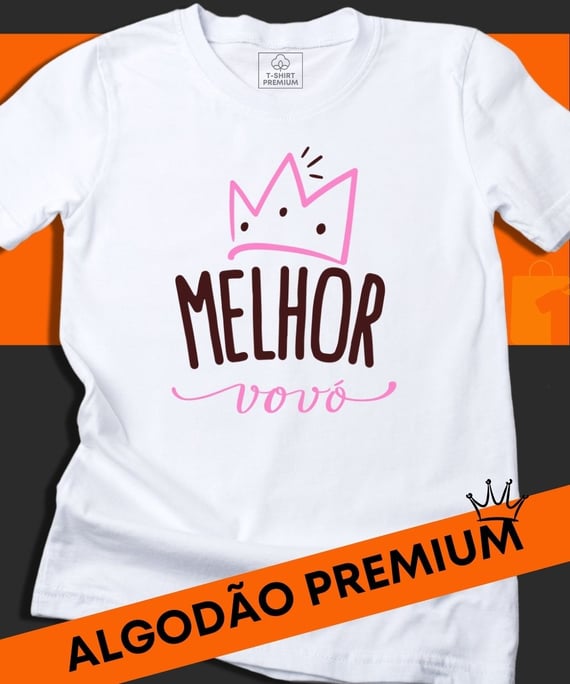 CAMISETA PRESENTE PARA A VOVÓ