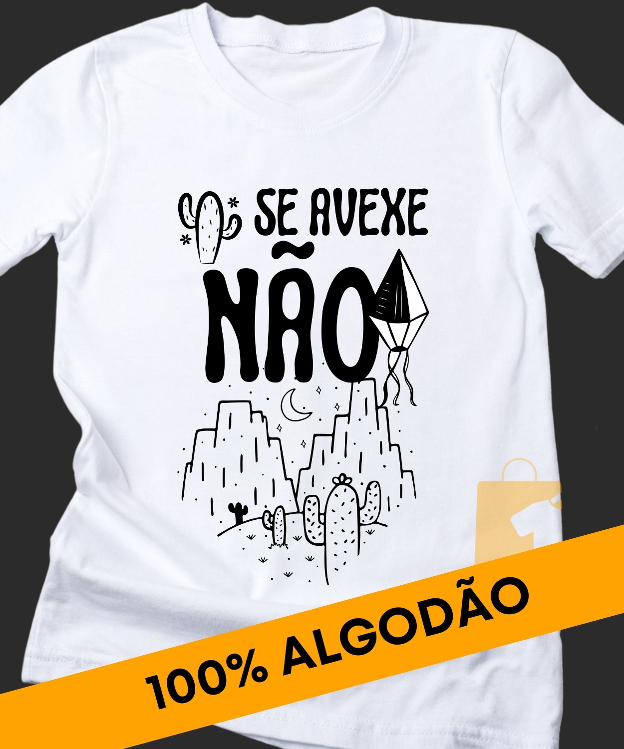 CAMISETA GÍRIAS NORDESTINAS SE AVEXE NÃO