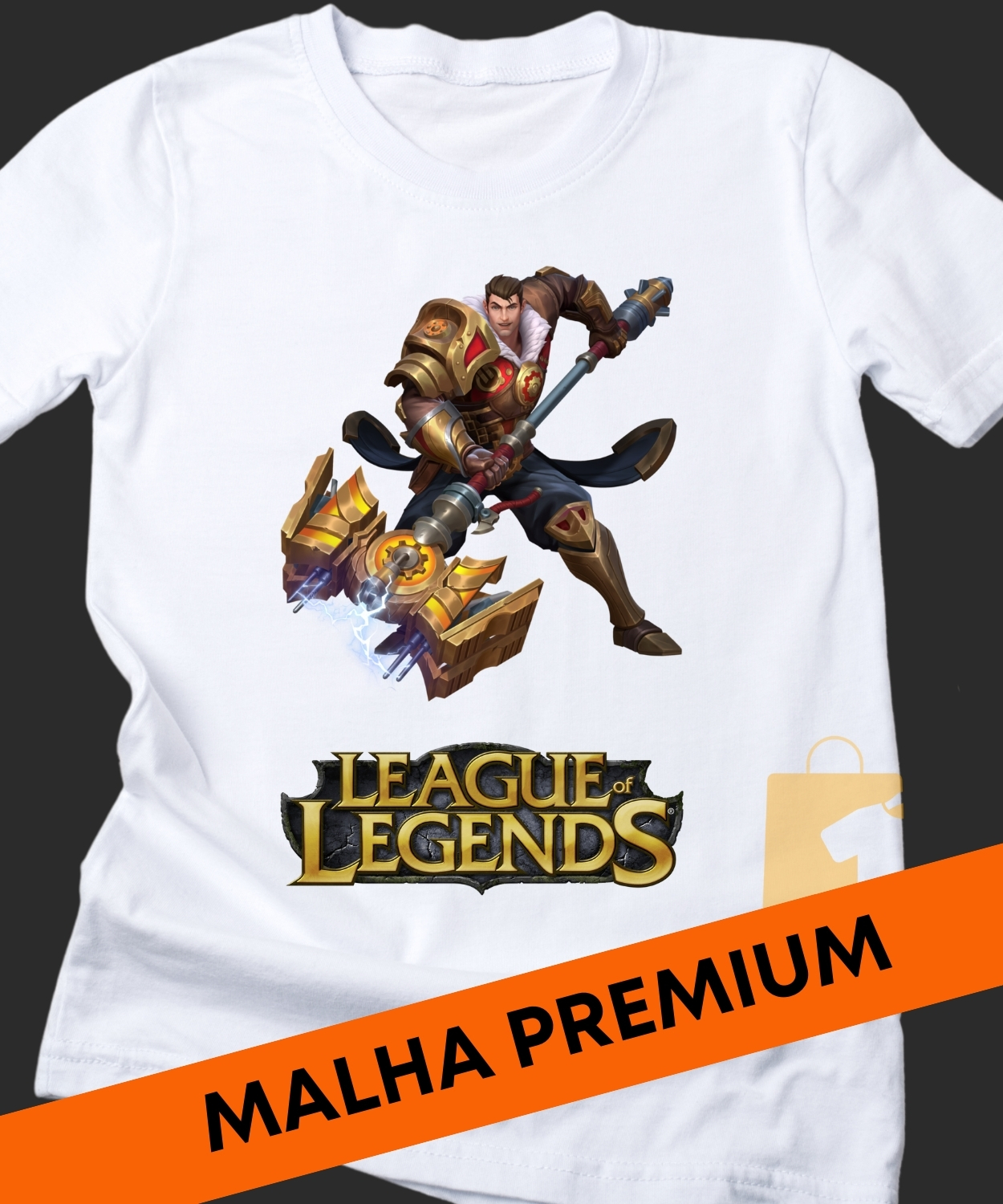 CAMISETA JAYCE LOL LEAGUE OF LEGENDS