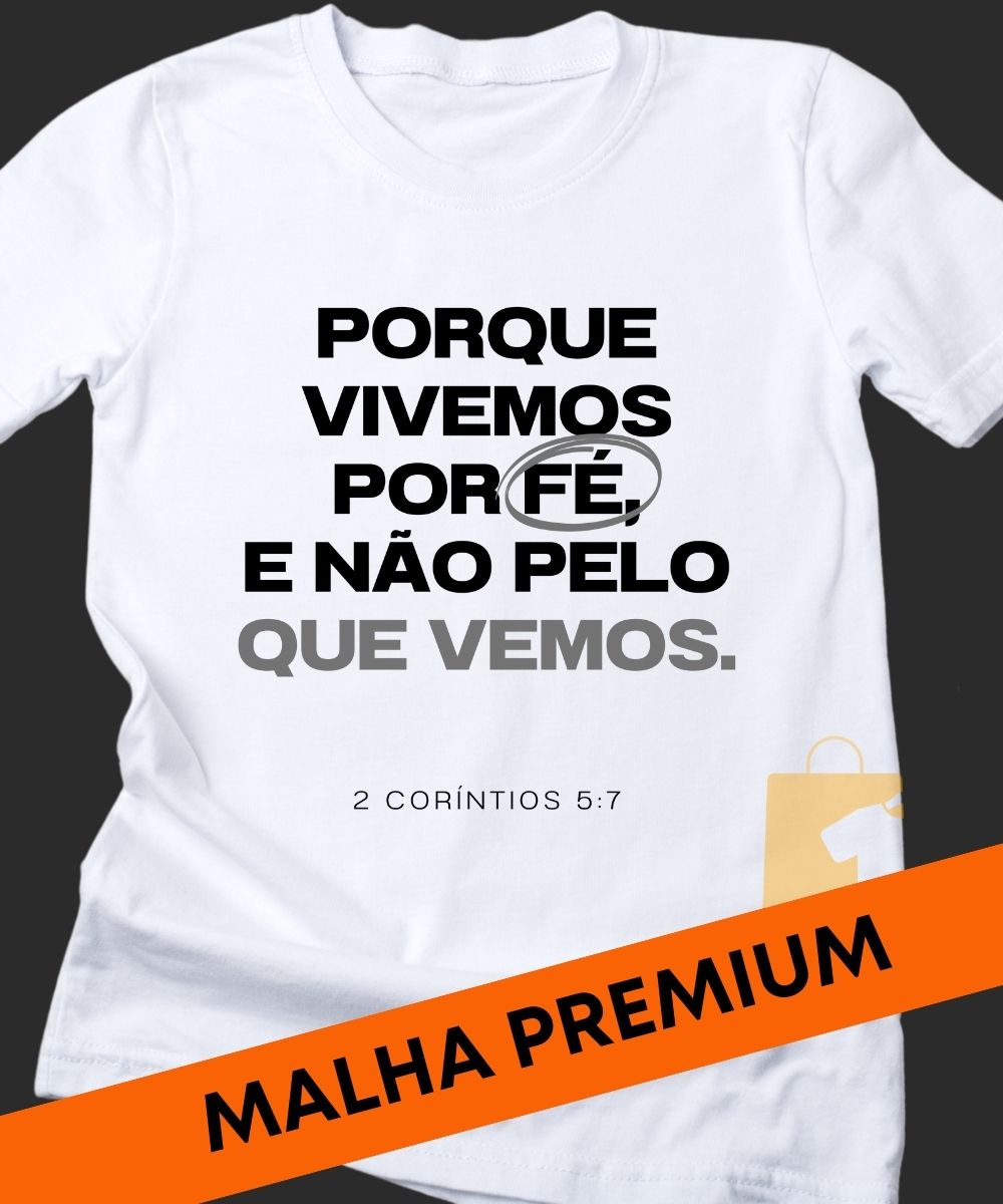 CAMISETA 2 CORÍNTIOS 5 7 