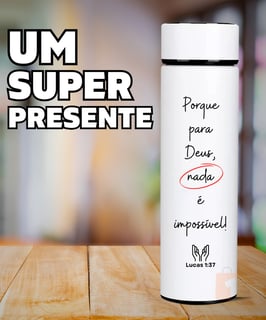 Nome do produto GARRAFA TÉRMICA SALMOS LUCAS 1 37