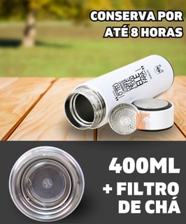 Nome do produto GARRAFA TÉRMICA SALMOS 37 5