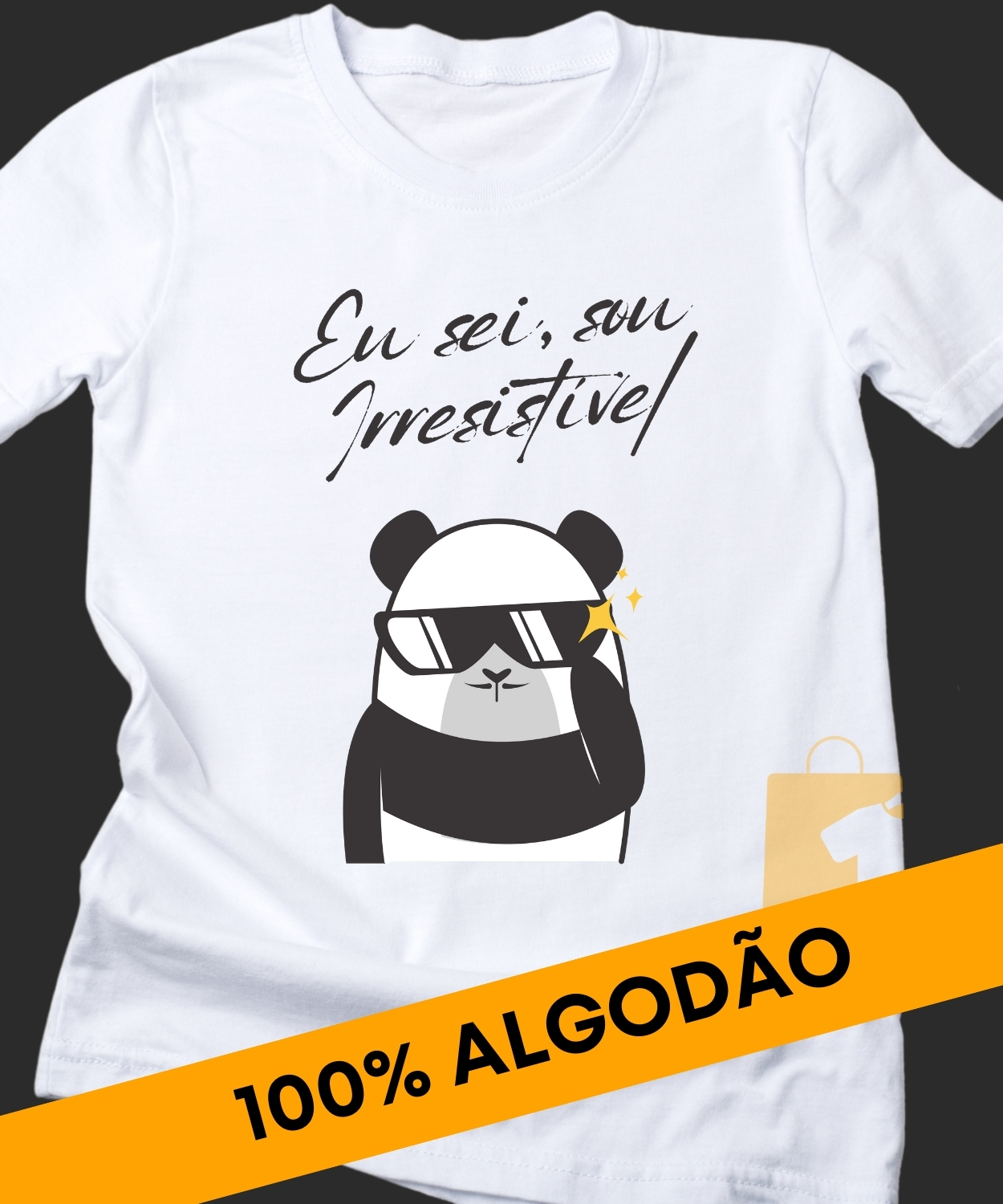 CAMISETA PRESENTE PRA QUEM ARRASA UNISEX