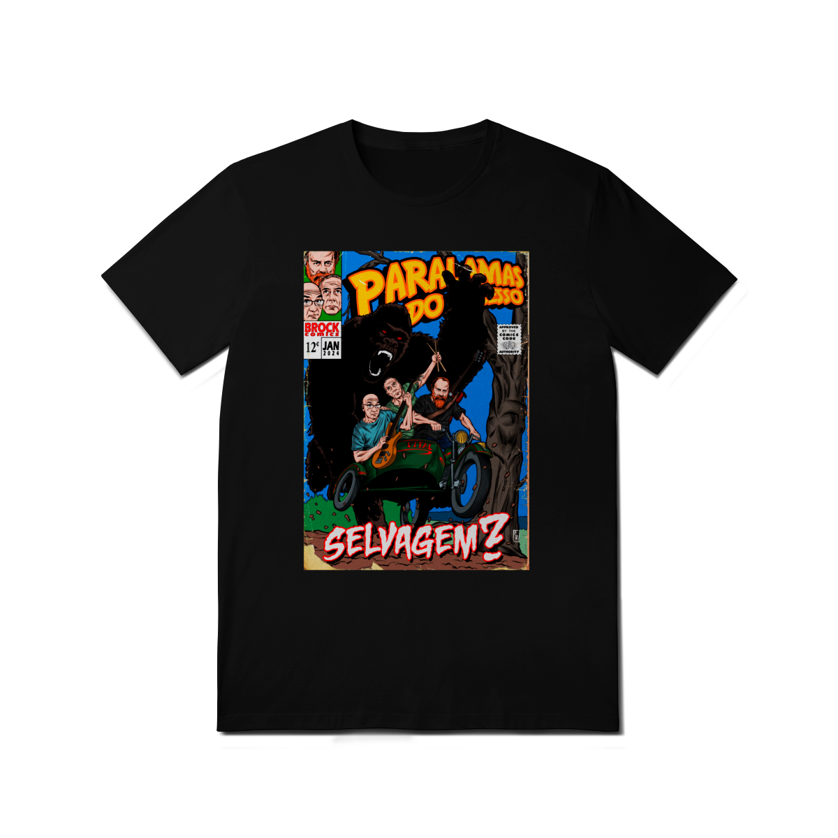 Camiseta Paralamas do Sucesso - Selvagem? Versão II