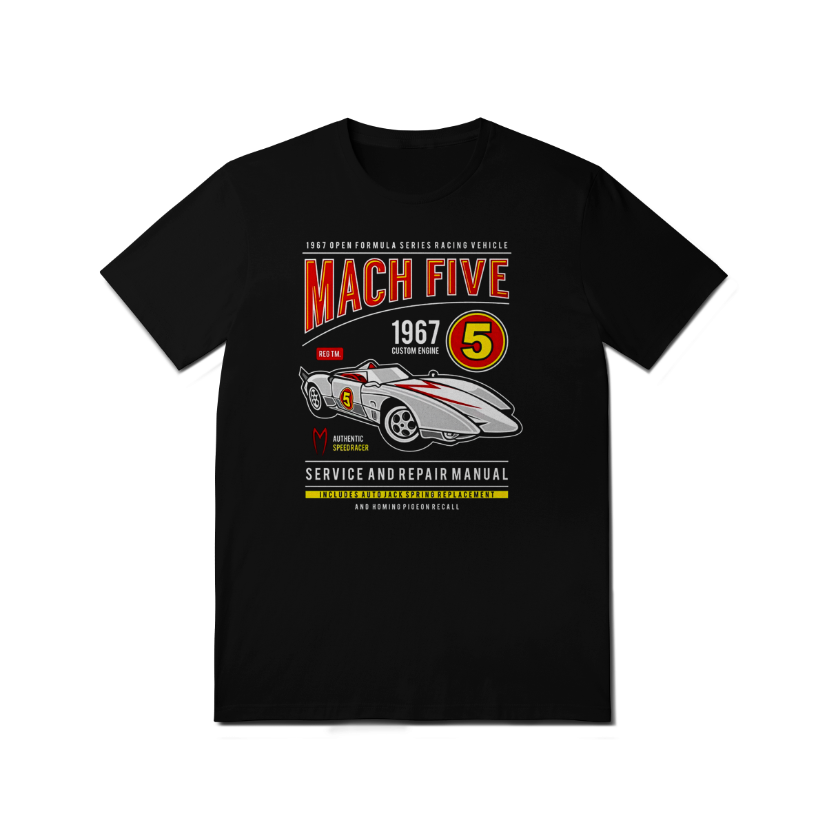 Camiseta Speed Racer - Mach Five
