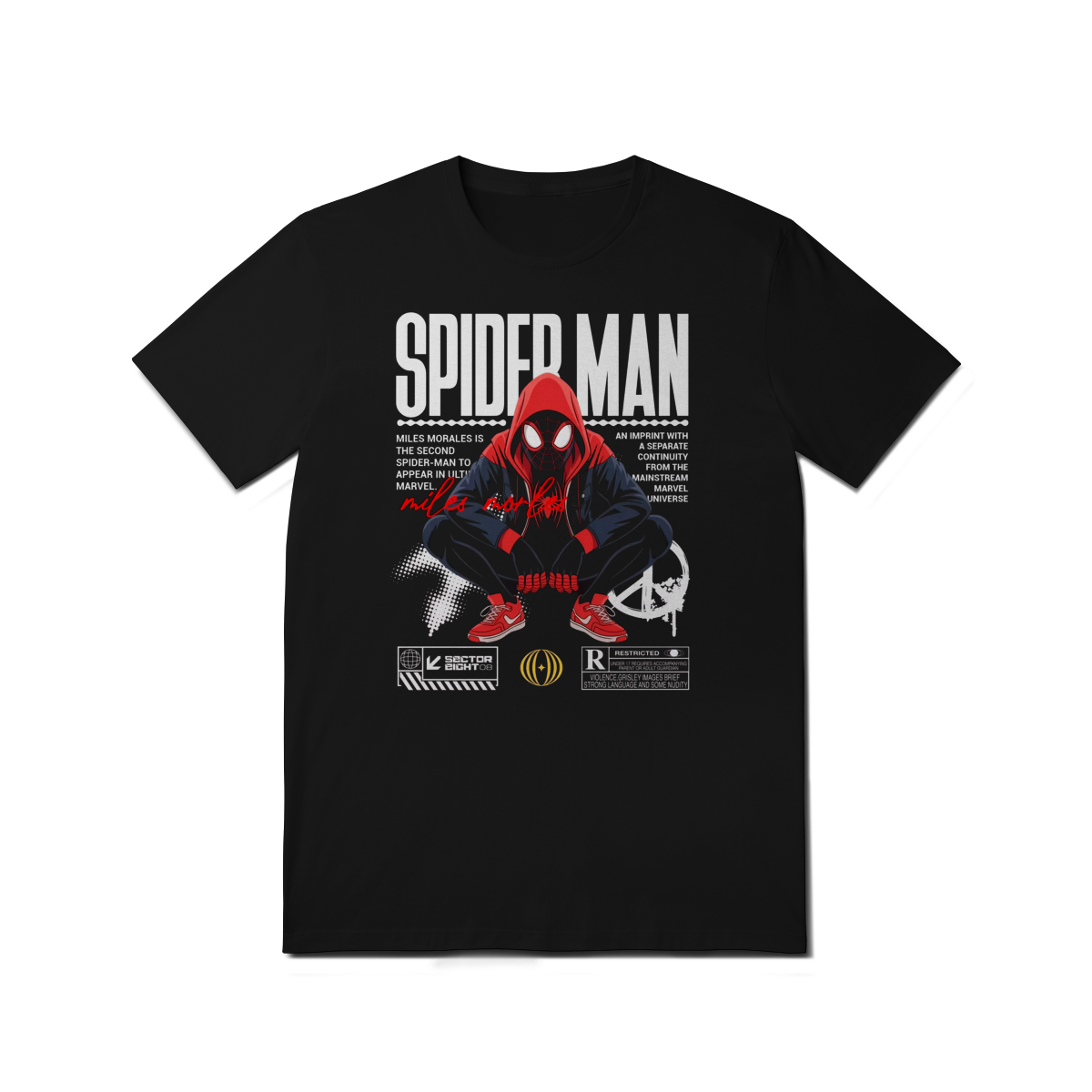 Camiseta Spiderman - Miles Morales