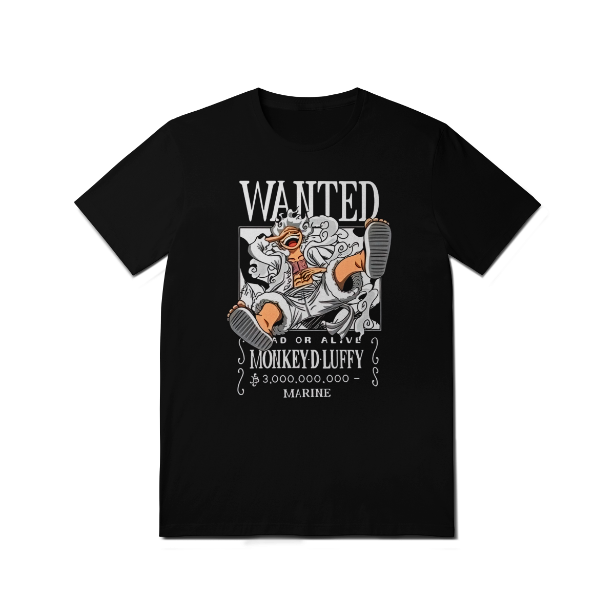 Camiseta One Piece - Wanted