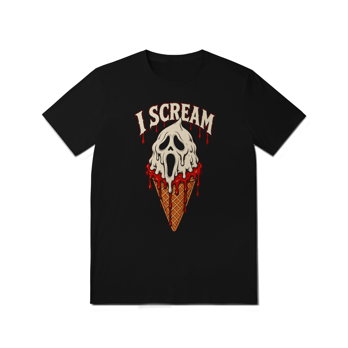 Nome do produto: Camiseta Pânico - I Scream