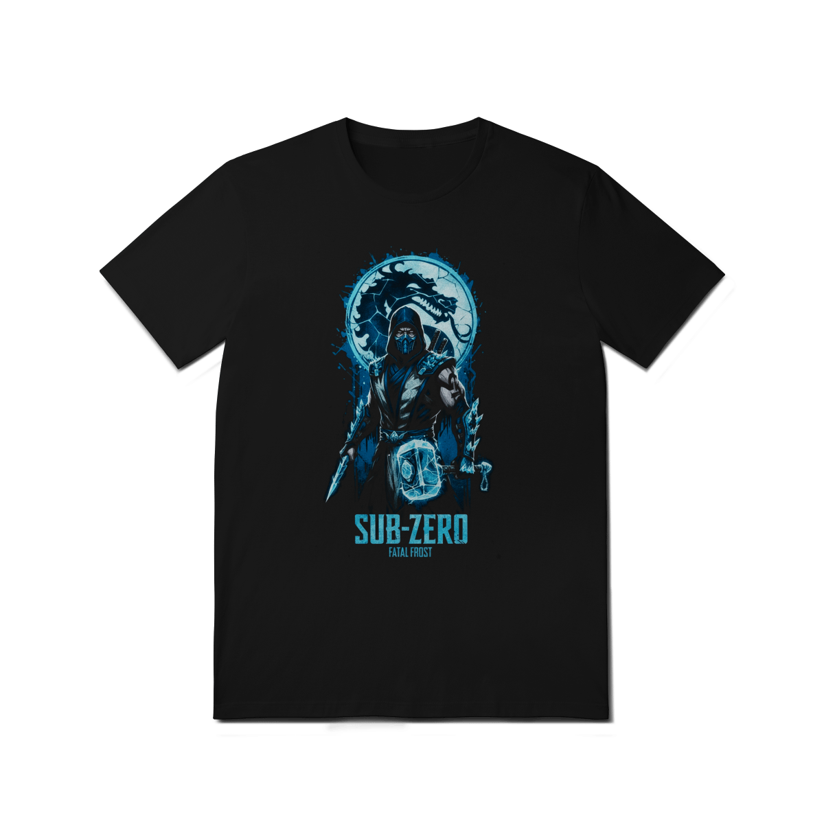 Nome do produto: Camiseta Mortal Kombat - Sub-Zero
