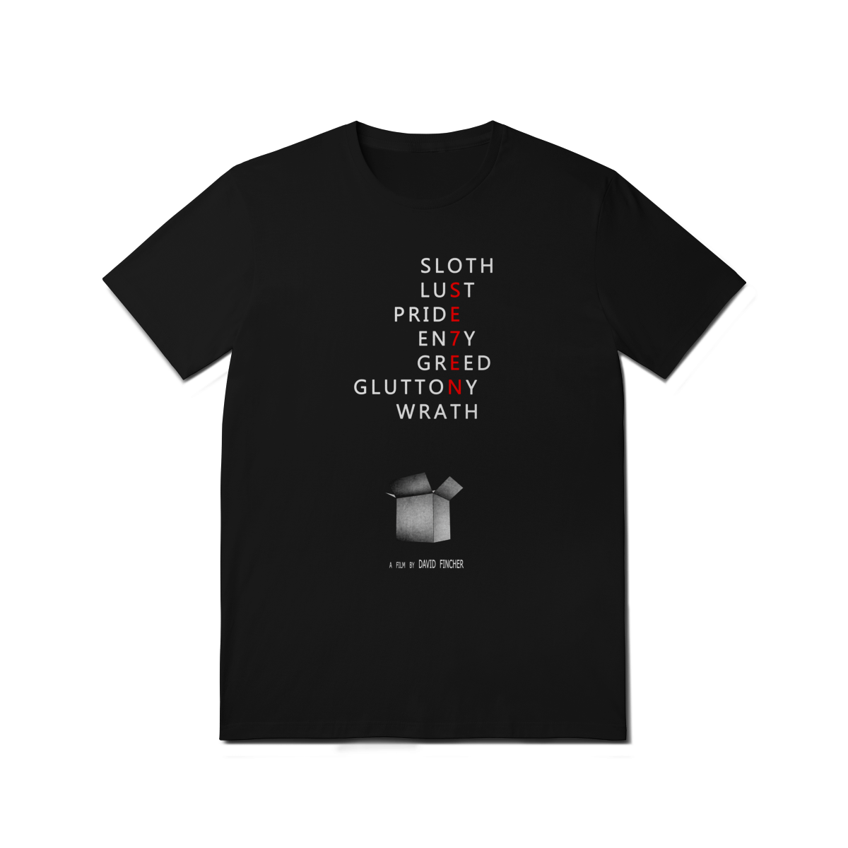 Nome do produto: Camiseta Seven - Os Sete Crimes Capitais