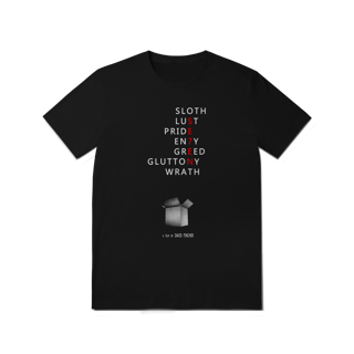 Camiseta Seven - Os Sete Crimes Capitais