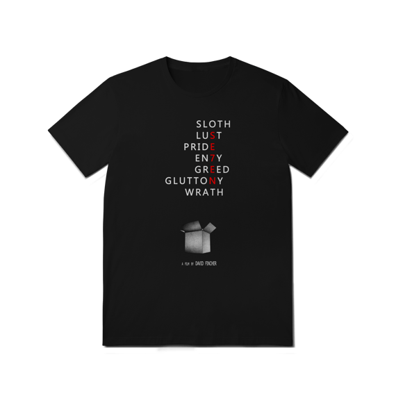 Camiseta Seven - Os Sete Crimes Capitais