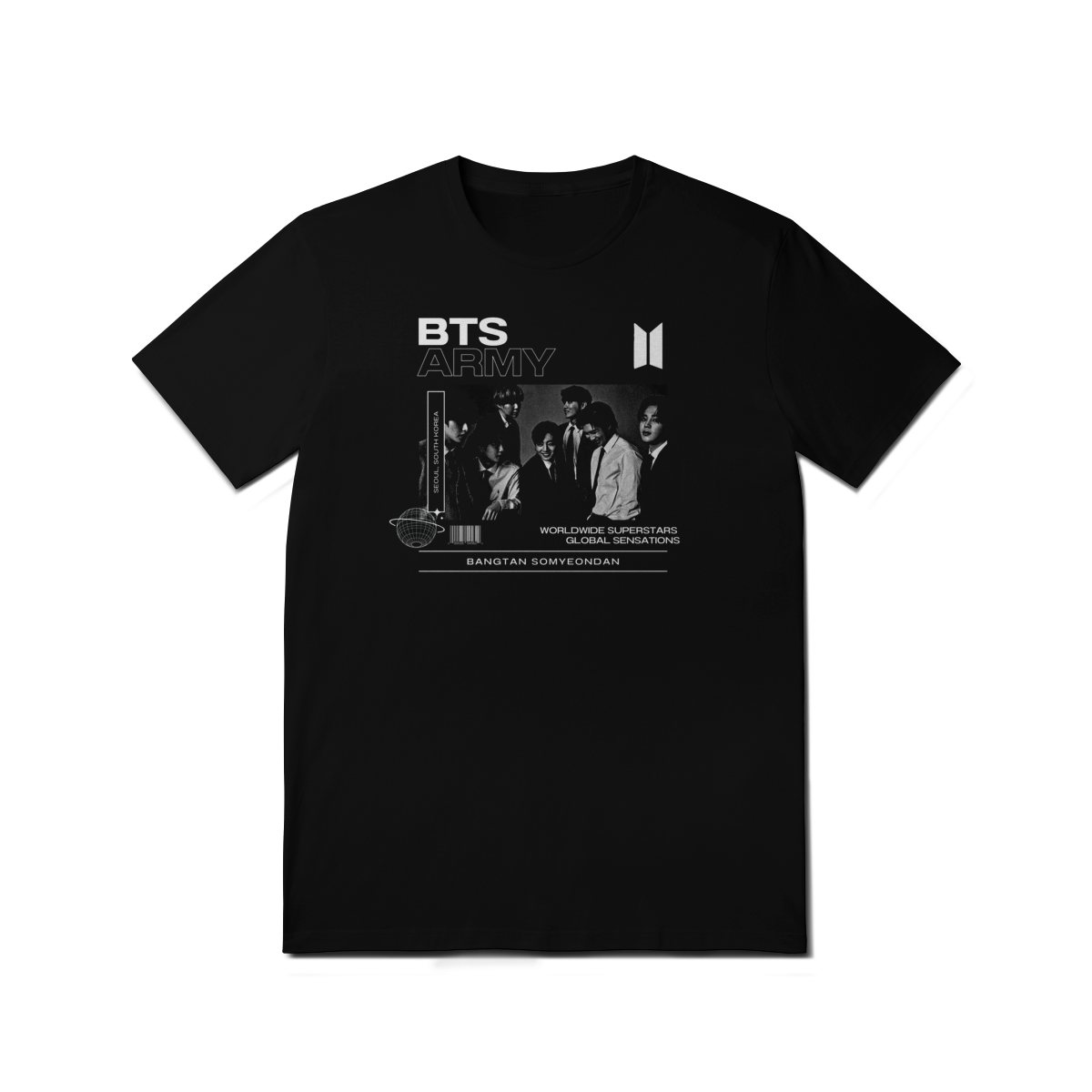 Camiseta BTS Army - Bangtan Somyeondan