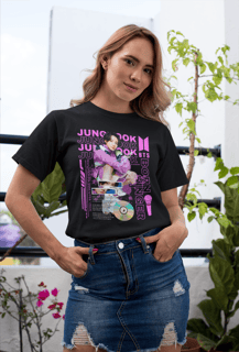 Nome do produto Camiseta BTS - Jungkook - Born Singer