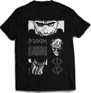 Nome do produto Camisa - Berserk Black and White