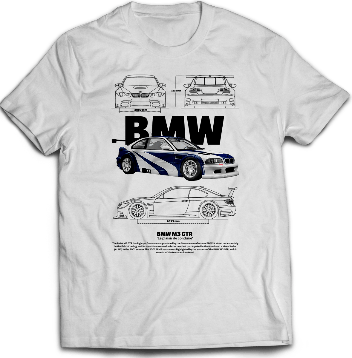 Nome do produto: Camisa - BMW M3 GTR