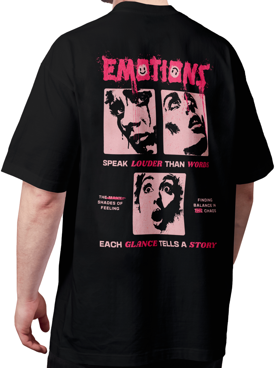 Nome do produto: Oversized Premium - Emotions