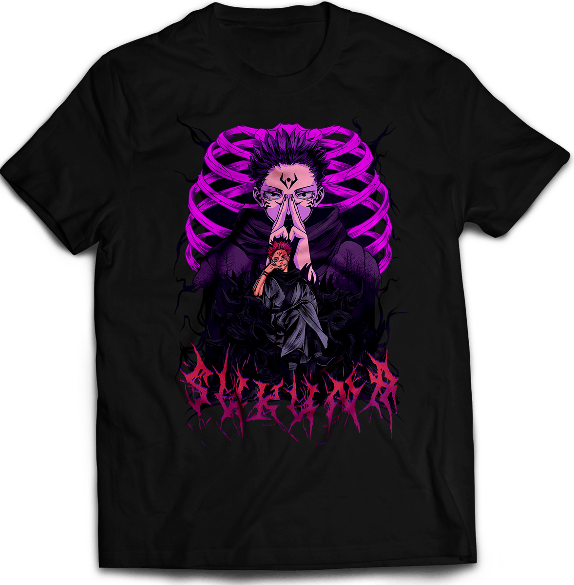 Nome do produto: Camisa - Jujutsu Sukuna Purple