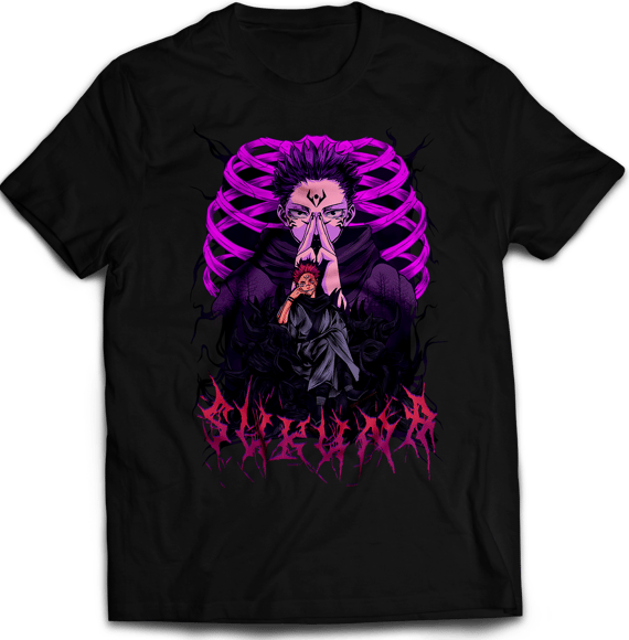 Camisa - Jujutsu Sukuna Purple