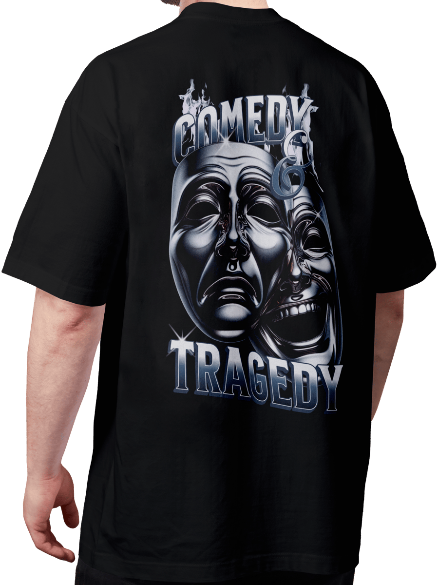 Nome do produto: Oversized Premium - Comedy Tragedy