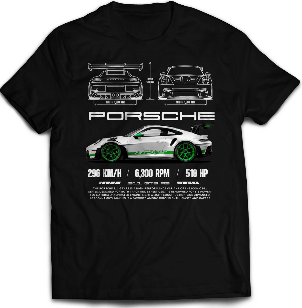 Nome do produto: Camisa - Porsche 911