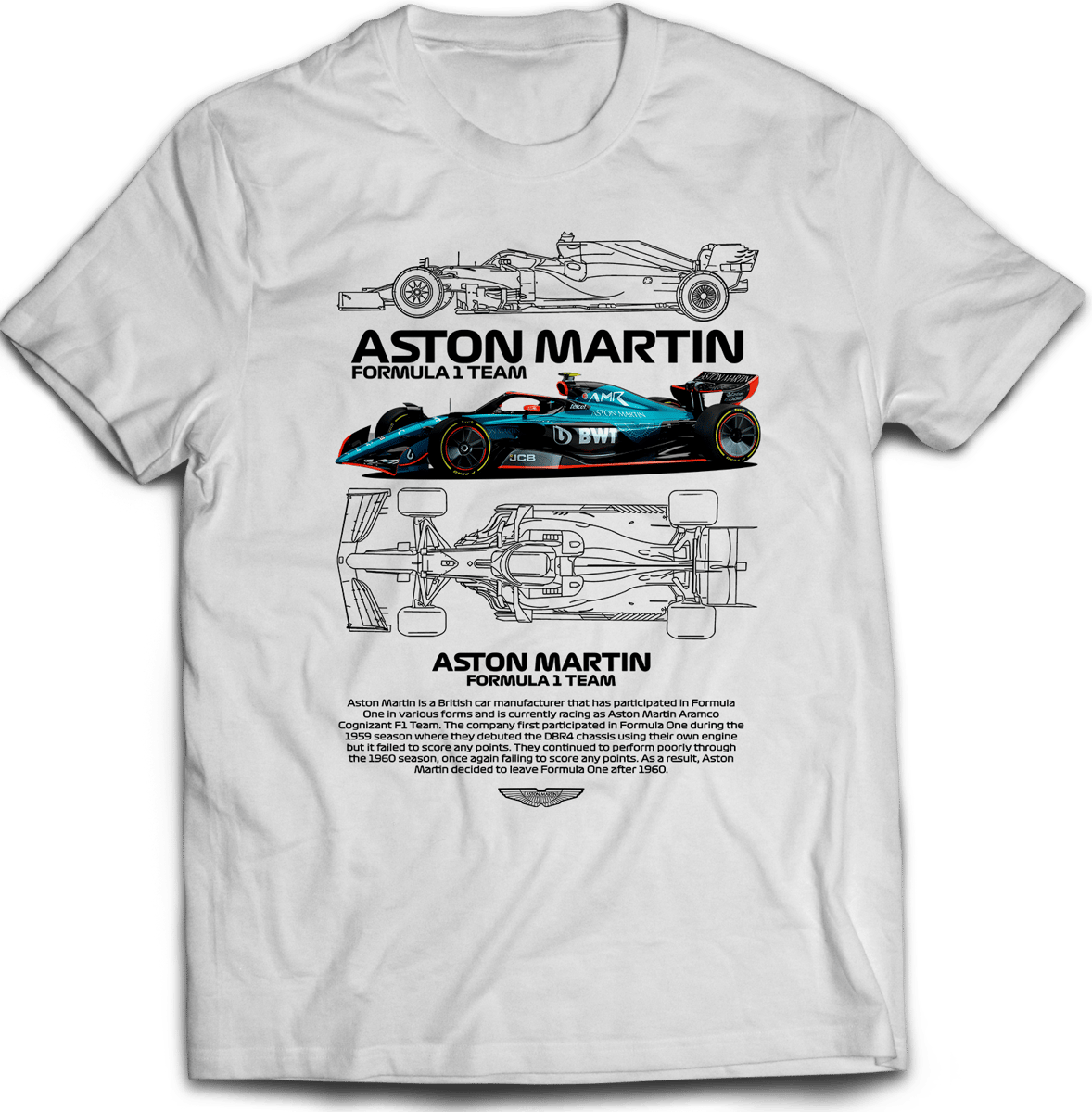 Nome do produto: Camisa - F1 Aston Martin