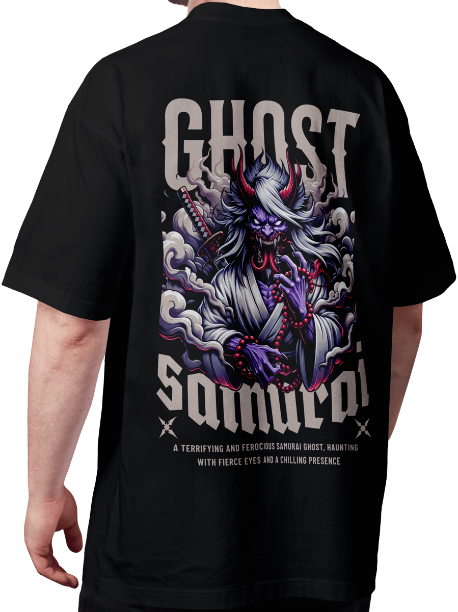 Nome do produto: Oversized Premium - Ghost Samurai