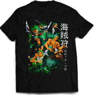 Nome do produto Camisa - One Piece Zoro