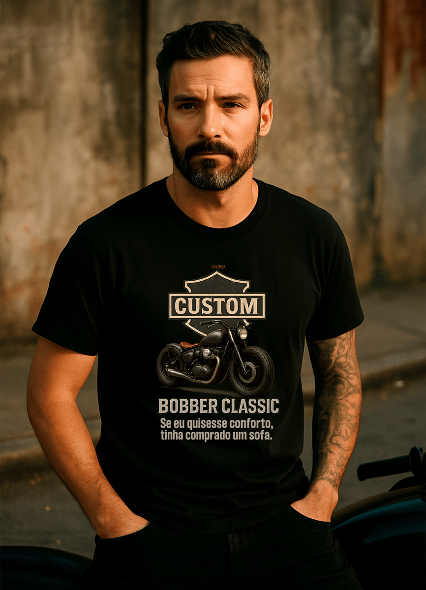 Nome do produto: Bobber Classic — Sela Dura, Estilo Duro