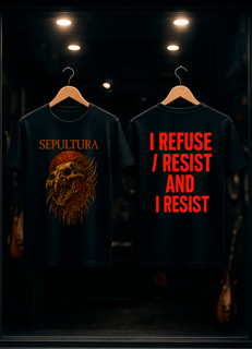 Nome do produtoSepultura – Tribal Resistance (Frente e Costas)
