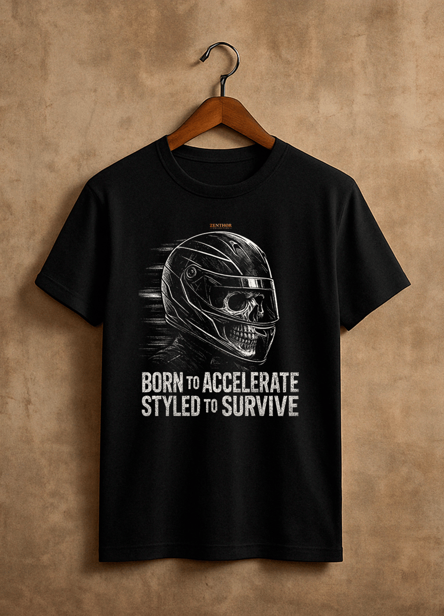 Nome do produto: Born to Accelerate — Styled to Survive