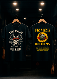 Guns N' Roses –  Brasil Tour 2025 (V7 frente costas)