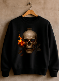 Moletom “Rose Infernal” – Beleza Sombria com Sabor de Veneno