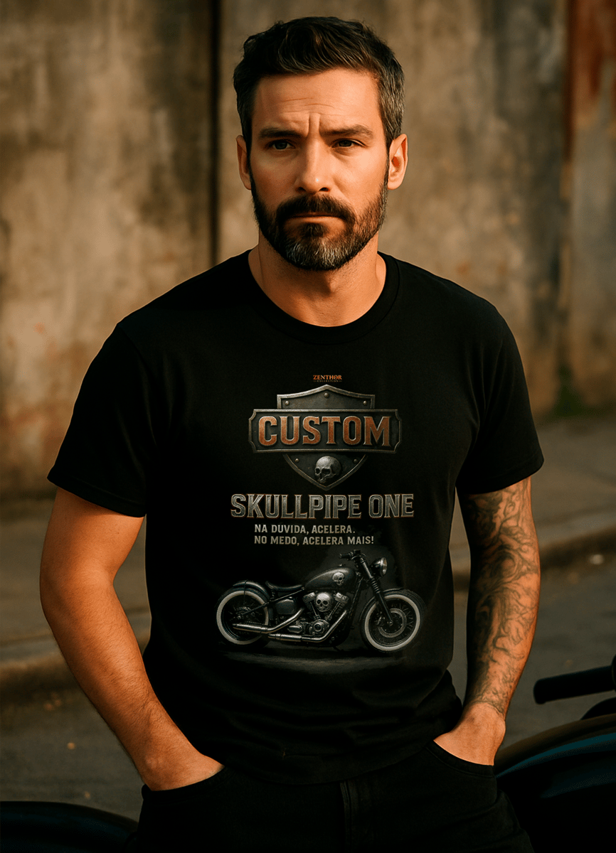 Nome do produto: Custom Skullpipe One — Na Dúvida, Acelera