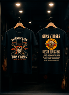 Nome do produtoGuns N' Roses –  Brasil Tour 2025 (V5 frente costas)