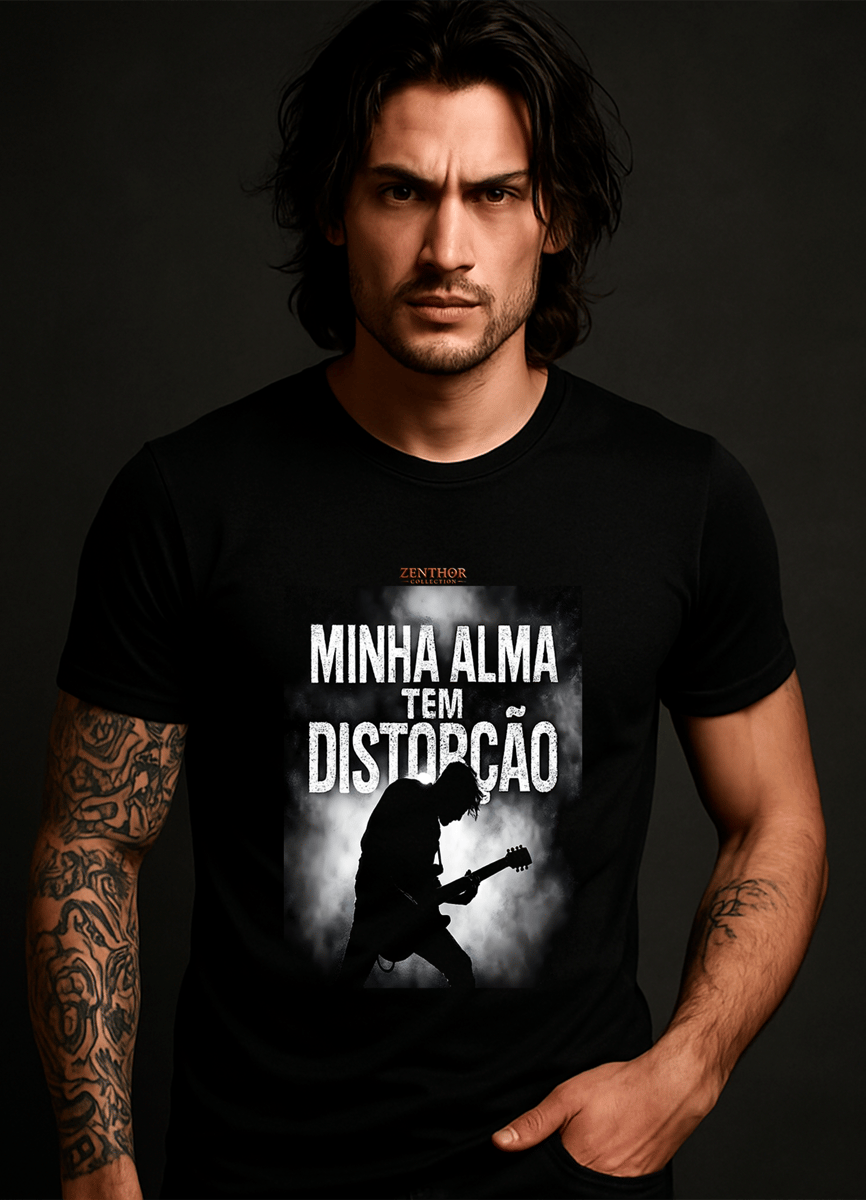 Nome do produto: Distorção de Alma — Guitarra é Terapia