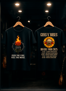 Nome do produtoGuns N' Roses –  Brasil Tour 2025 (V6 frente costas)
