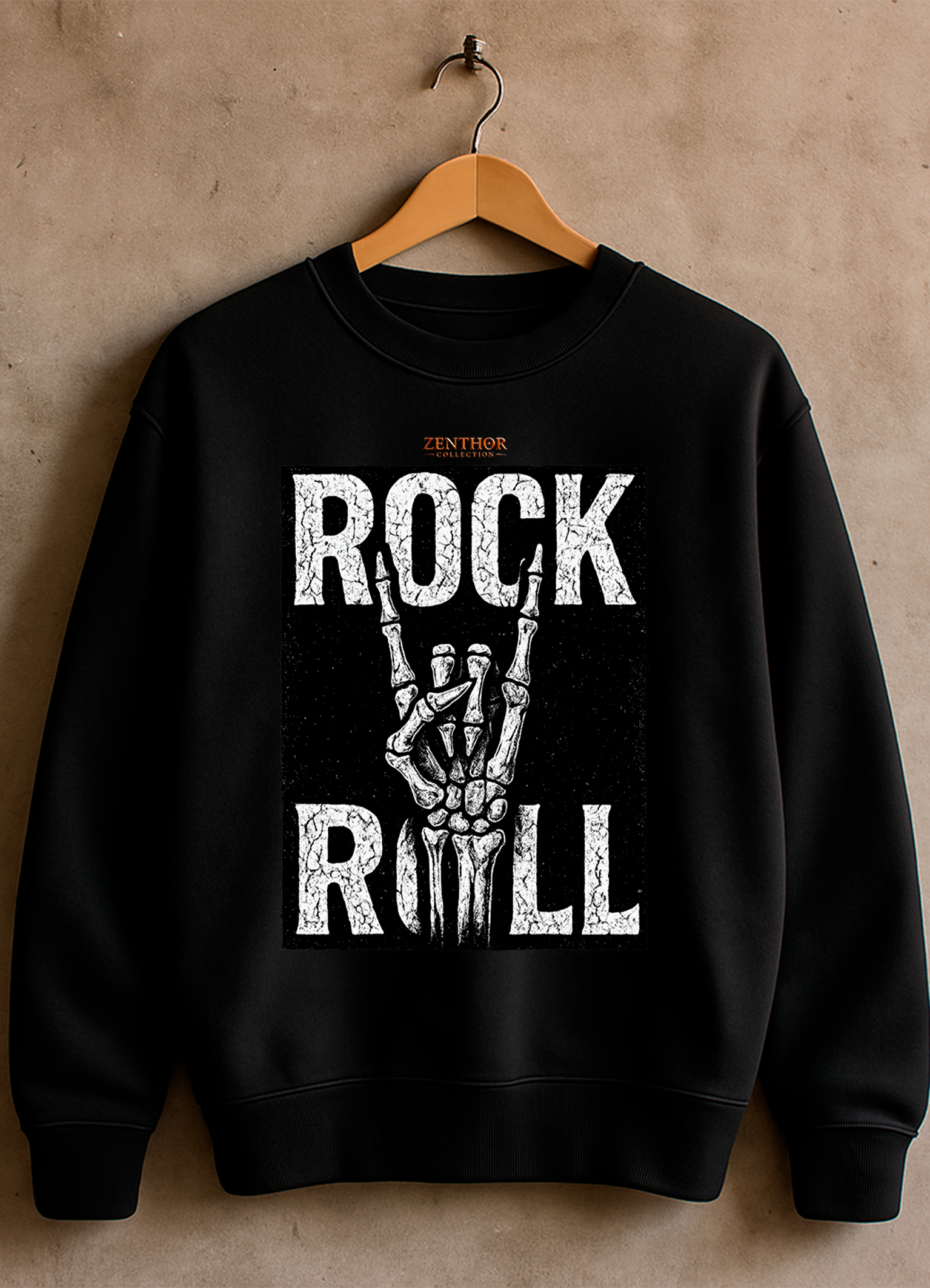 Moletom Rock & Roll – Clássico, Bruto e Imortal!