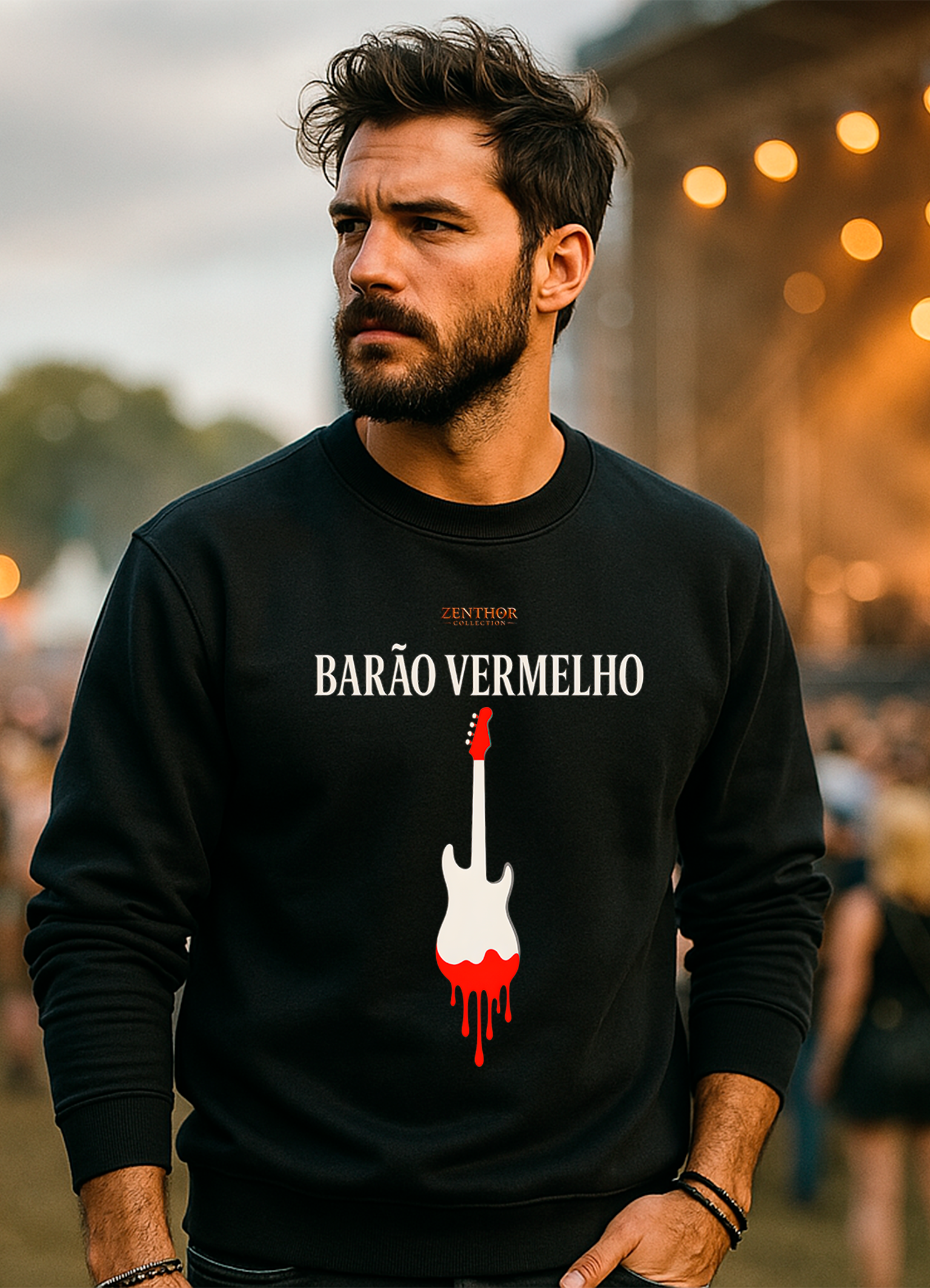Moletom Barão Vermelho – O Sangue que Corre no Rock Nacional