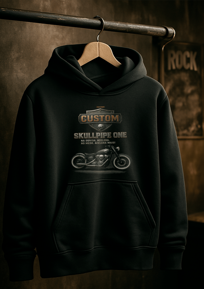 Nome do produto: Custom Skullpipe One — Na Dúvida, Acelera